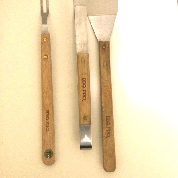 BBQ-PRO Stainless Steel Grilling Bundle - Picture 2 of 9